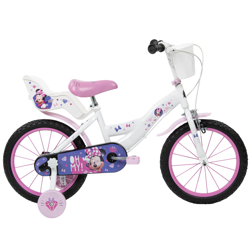 Minnie Bicycle - White, Pink