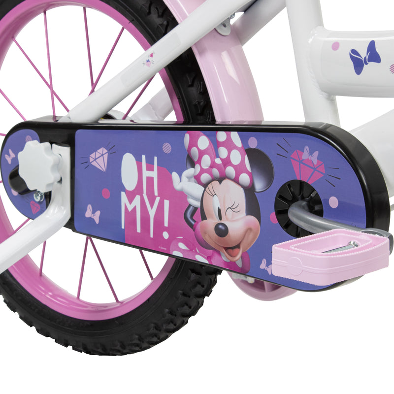 Minnie Bicycle - White, Pink