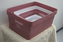 Lewis's Dots Basket - Red