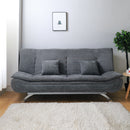 Livingandhome Modern Linen Fabric Sofa Bed