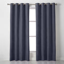 Velvet Chenille Unlined Ring Top Curtains