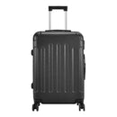 Livingandhome Modern Hardside Spinner Suitcase with Combination Lock