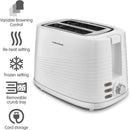 Morphy Richards Dune 2 Slice Toaster - White