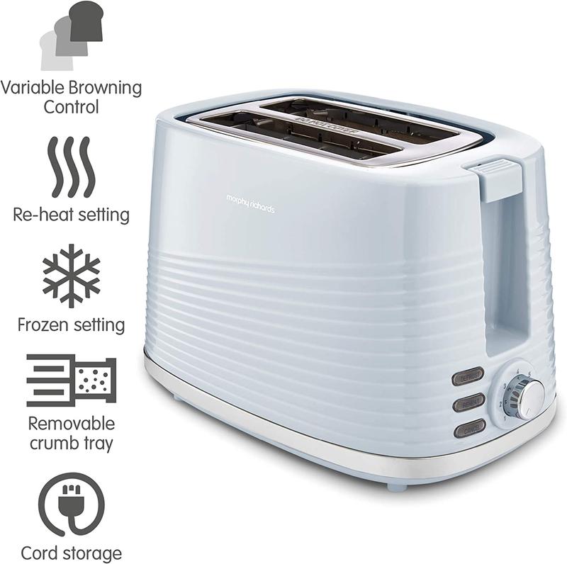 Morphy Richards Dune 2 Slice Toaster - Blue