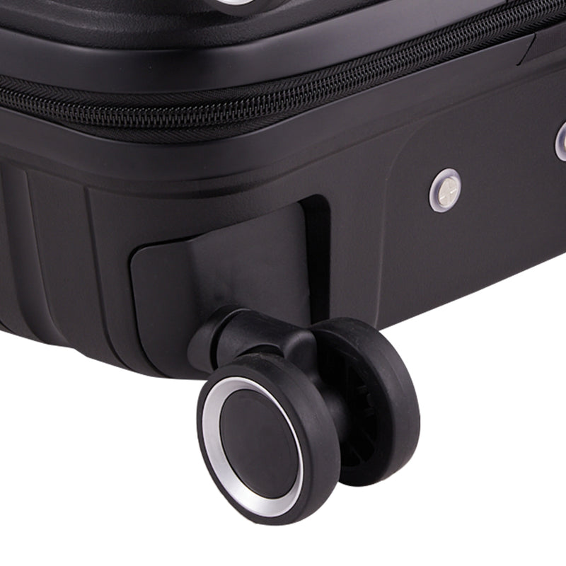 Livingandhome 4PCS Lockable Travel Suitcase Set
