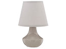 Globo Set of 2 Grey Ceramic Table Lamps