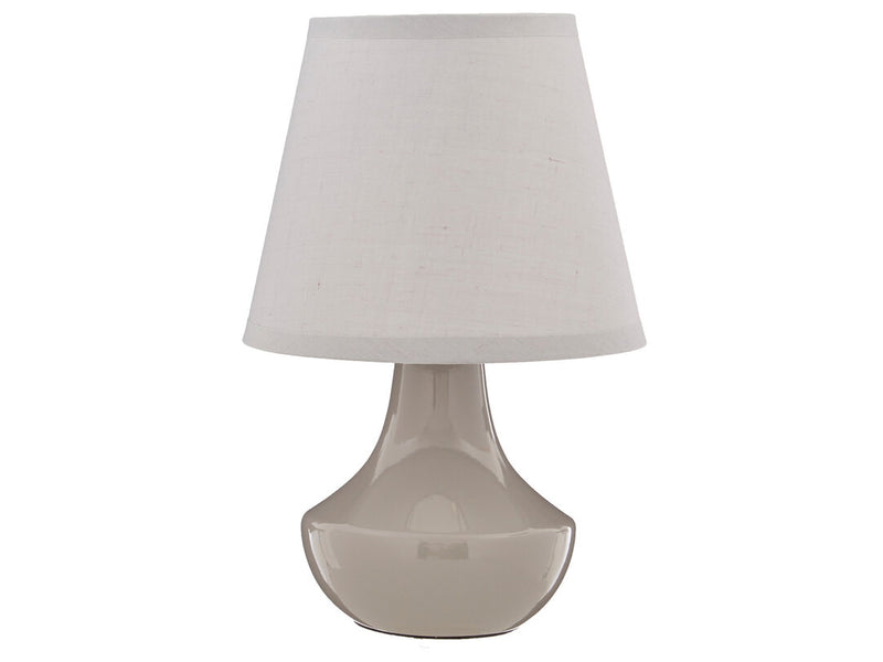 Globo Set of 2 Grey Ceramic Table Lamps