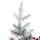 Lifeideas Set of 2 Artificial Christmas Trees with LED Decorations