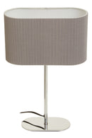 Lilian Shiny Silver Table Lamp