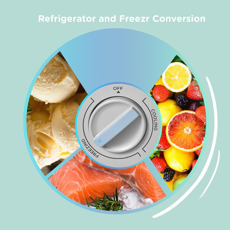Comfee 143L Freestanding Chest Freezer with Digital Temperature Control