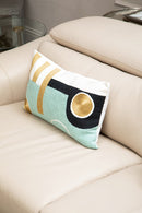 Bosie Ozella Abstract Rectangular Cushion