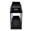 Lifeideas Compact Two-Tier Sliding Storage Rack