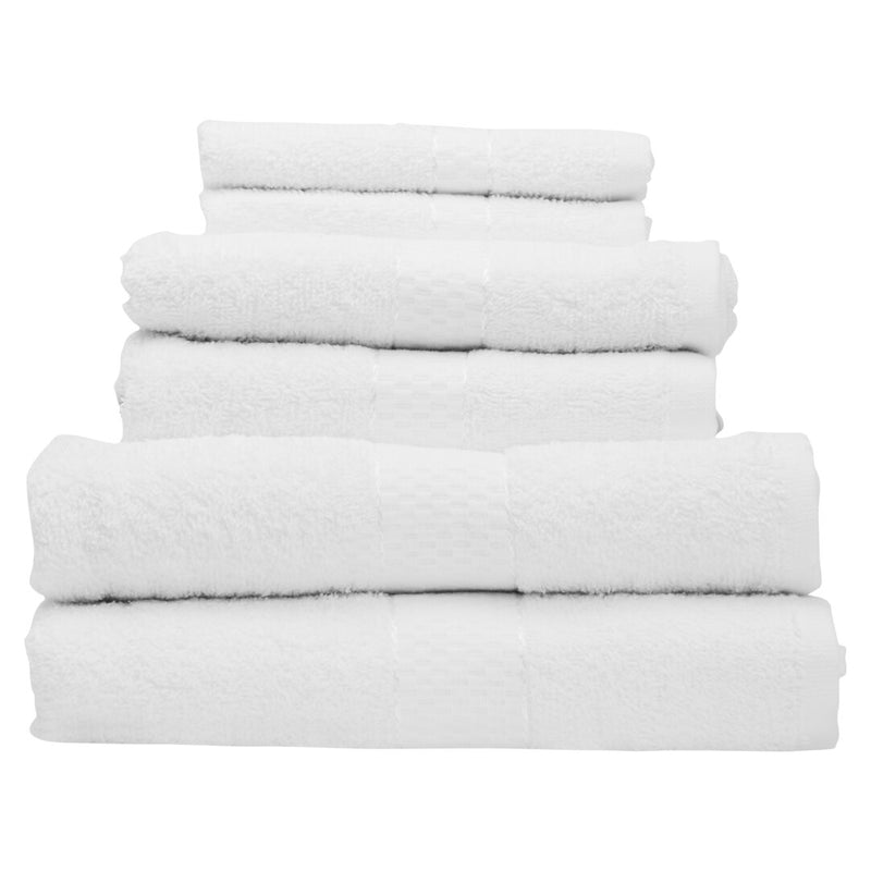Thread and Loom 6 Piece White Towel Set