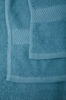 Thread and Loom 6 Piece Dusty Turquoise Towel Set