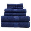 Thread and Loom 6 Piece Navy Blue Towel Set