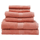 Thread and Loom 6 Piece Peach Pink Towel Set