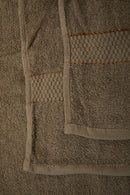 Thread and Loom 6 Piece Silver Mink Towel Set