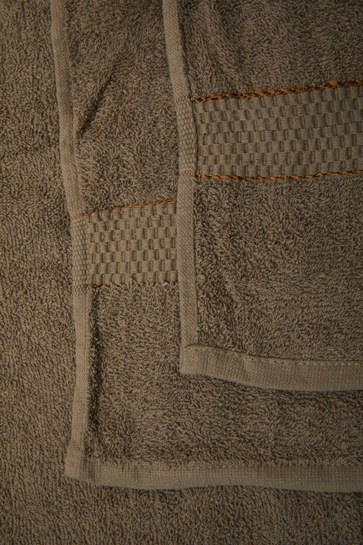 Thread and Loom 6 Piece Silver Mink Towel Set