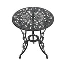 Breeins 3pcs Cast Aluminum Outdoor Bistro Dining Set