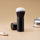 Livingandhome Portable Black Makeup Brush
