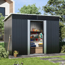 Breeins Lockable Sliding Door Garden Storage Shed
