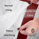 Velvet Chenille Thermal Fleece Lined Single Pencil Pleat Taped Top Door Curtain
