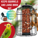 Wild Bird Hanging Nut Feeder with Squirrel Guard