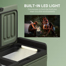 Outsunny 33L Camping Fridge Freezer Dual Zone Car Fridge