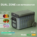 Outsunny 33L Camping Fridge Freezer Dual Zone Car Fridge