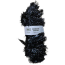 6ft (1.8m) Premier PVC Plain Black Tipped Artificial Christmas Halloween Garland