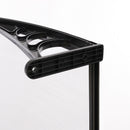 Garden Sanctuary Window Door Awning Canopy with Brackets