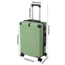 Livingandhome 22-inch Hard Shell Travel Suitcases