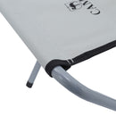 Livingandhome Folding Picnic Table with 4 Stools Portable Lightweight Aluminum Table Stools Set