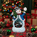 Lifeideas Christmas Snowman Music Box Ornament