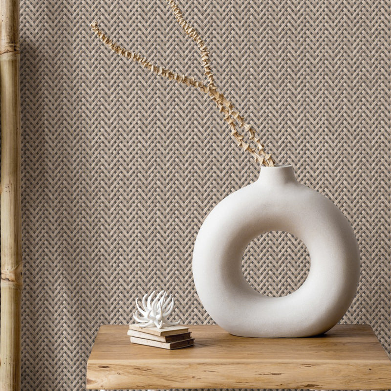 Lifeideas Nordic Style Ceramic Round Vase in White