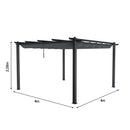 Breeins Heavy Duty Patio Pergola Sun Shelter