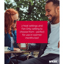 MYLEK Electric 2kW OverDoor Fan Heater Air Curtain & Cooling Fan LED Display