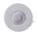 Floral Organza Wide-brim Sun Hat