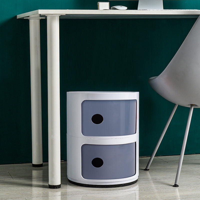 Lifeideas 2-Tier Compact Cylindrical Drawer Organizer