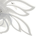 Cottonfy UK Stylish Flower Design Fan with Light
