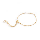 14K Gold Plated Chain Bracelets set