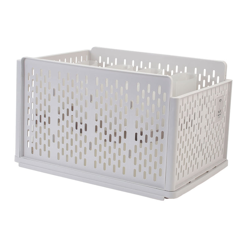 Lifeideas Plastic Stackable Clothes Storage Basket Drawer Organizer