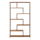 Livingandhome 7-Tier Wooden Bookcase Display Stand
