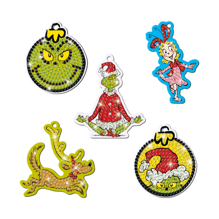 Grinch Diamond Paint Hangers