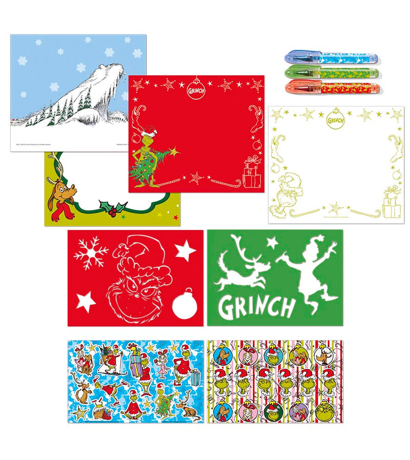 Grinch Designer Activity Book
