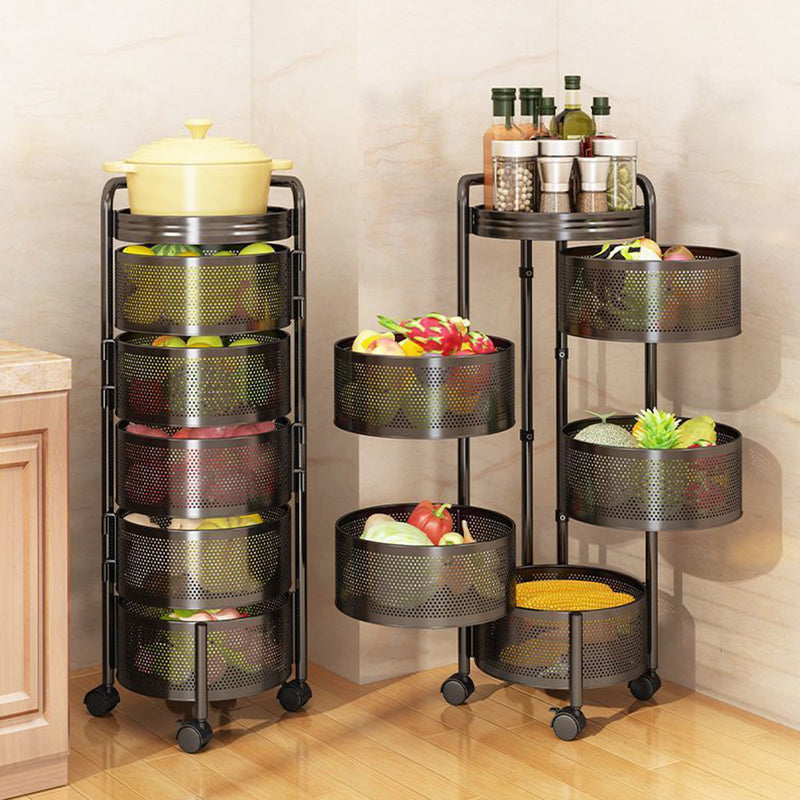 Lifeideas 2-Tier Round Rotating Kitchen Rack