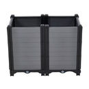 Breeins Plastic Raised Garden Bed Planter Box