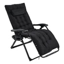 Breeins Zero Gravity Outdoor Recliner With Seat Cushion & Headrest