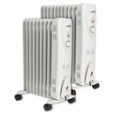 Mylek Oil Filled Electric Portable Heater Radiator with Adjustable Thermostat