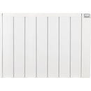 MYLEK Electric Radiator Panel Heater Ceramic White Eco Bathroom Safe Wall Mounted Or Free Standing With Timer Thermostat